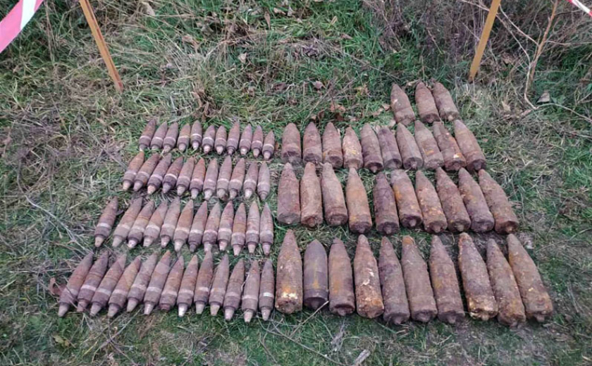 Никопольчанин нашел в гараже более 80 снарядов