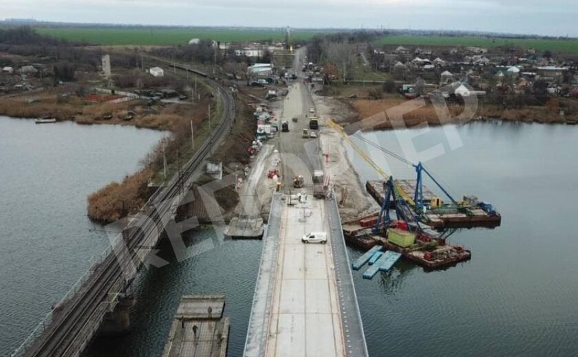 В Никопольском районе завтра, 30 декабря, откроют мост через реку Чертомлык