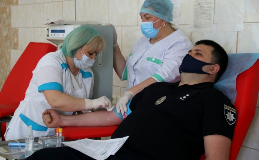 Станция переливания крови в Никополе просит сдать кровь