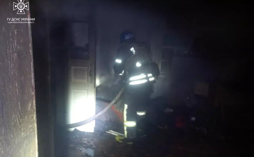 У Нікополі на пожежі загинув чоловік