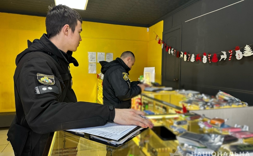 На території Нікопольського району поліцейські вилучили нелегальну продукцію на суму понад мільйон гривень
