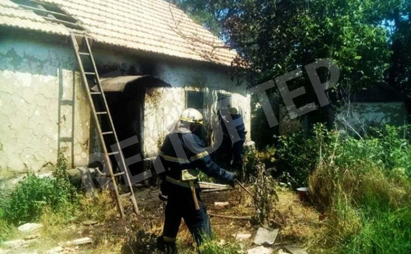 На пожаре погиб житель Днепропетровщины