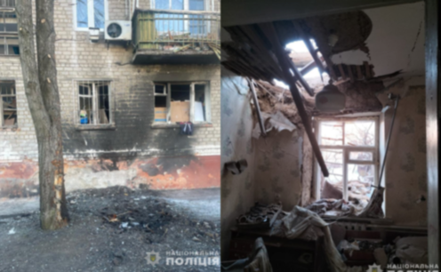 Внаслідок обстрілу Нікопольщини одна людина загинула, ще десятеро постраждали: на місцях російських ударів працюють правоохоронці