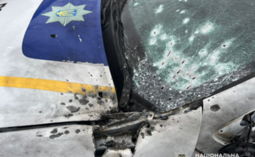 У Нікопольському районі внаслідок атаки дронів поранено двох поліцейських