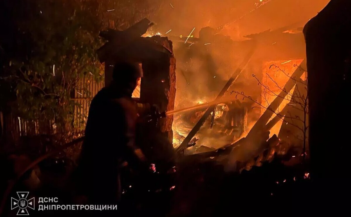 У Нікополі на пожежі загинула людина